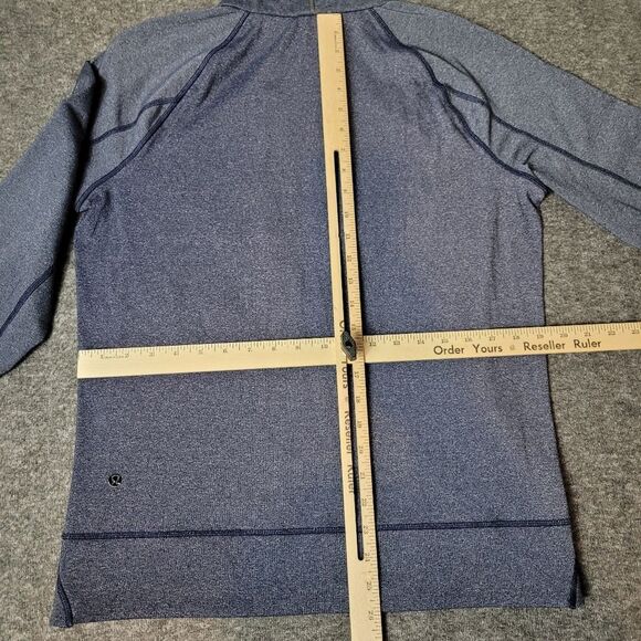 Lululemon Shift Jacket Mens Size M Heathered Blue Full Zipper - Picture 9 of 15